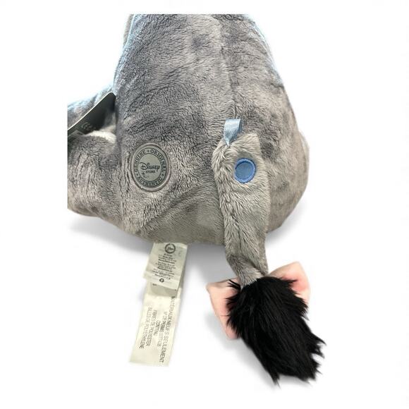 New With Tags Disney Store Eeyore SOFT Plush Detachable Tail Stuffed 15" - Picture 4 of 5